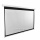 Wall mounted white fabric rollers manual projection screen